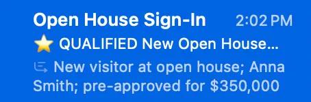 New Lead Notification